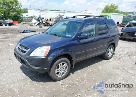 2004 Honda Cr-V Ex from USA, damaged, VIN SHSRD78864U240488